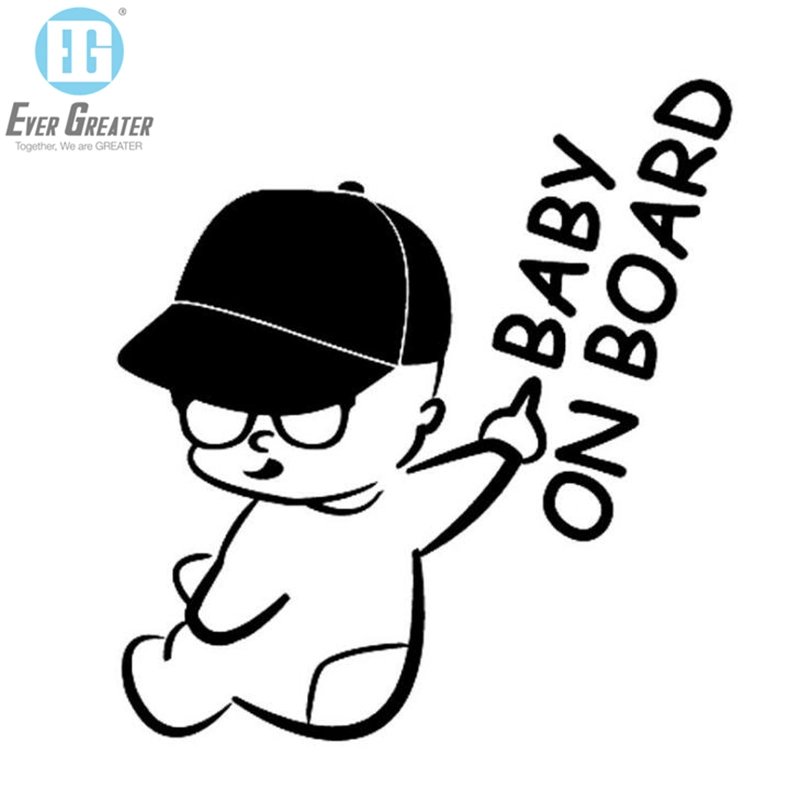 Baby on The Board Sticker Decal Safety Car Sticker Sticker Custom Baby on Board Car Sticker