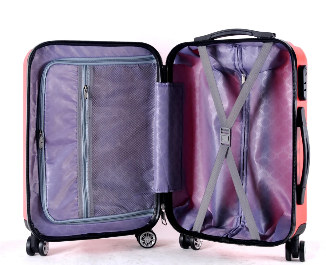 Morden Design ABS Trolley Luggage Scratch Proof Luggage Set