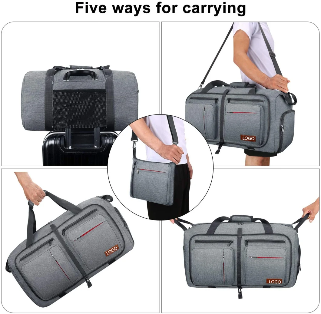 Travel Duffel Bag, Foldable Duffle Bag Weekender Bag for Men Women Water-Proof & Tear Resistant