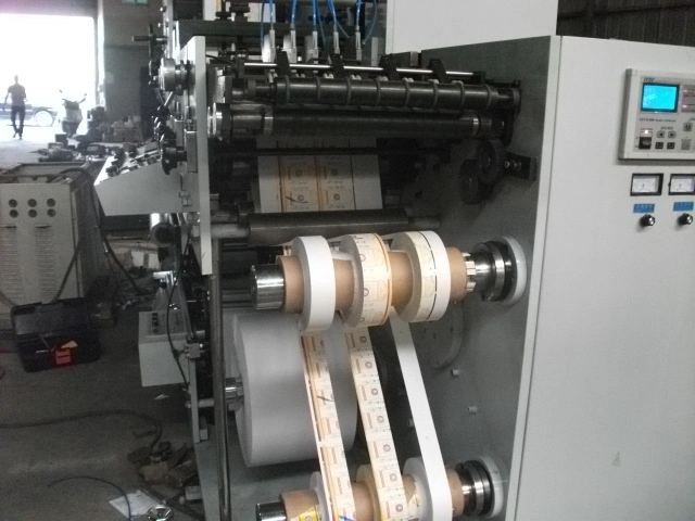IR UV Flexo Sticker Label Printing Machine (With die cutting and slitting)