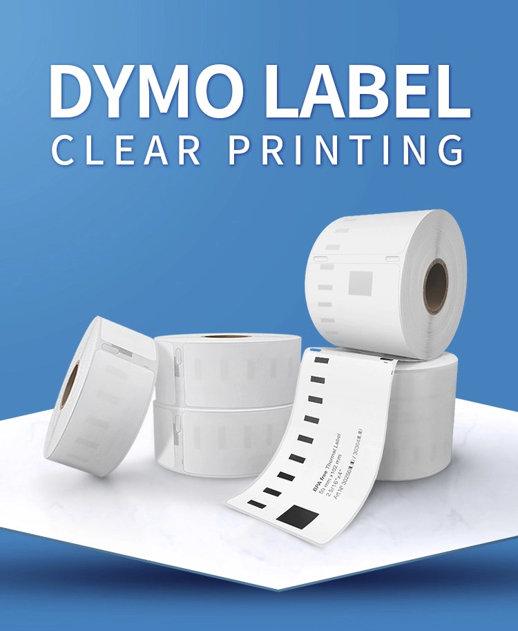 Dymo Labels Printable Transparent Sticker Paper Laser Printer Void Sticker Label