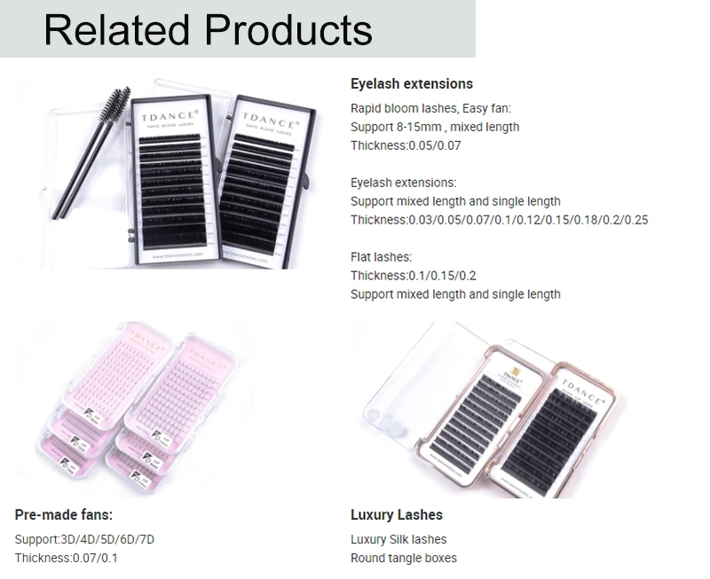 Private Label Removable Cards Magnetic Box Mink Individual Lashes Volume Eyelash Extension