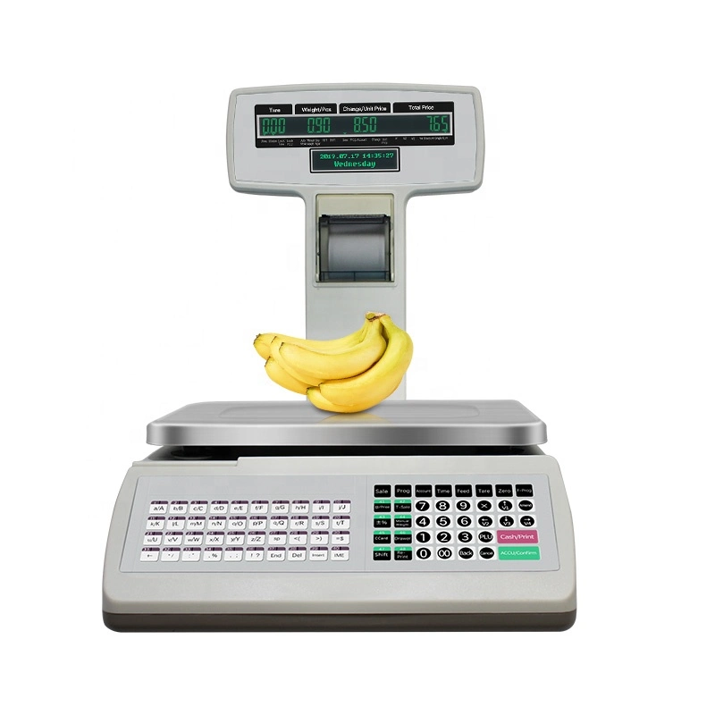 Digital Weighing Label Printing Barcode Printing Scale