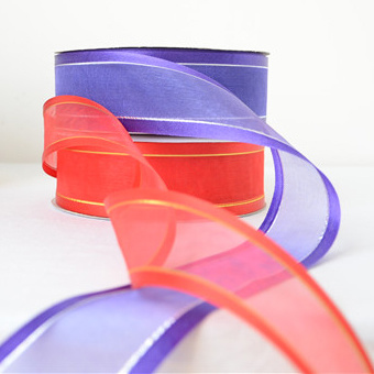 Free Sample Wholesale Ribbon Hair Clip Bows Ribbon Roll Organza Ribbon for Wedding Luxury