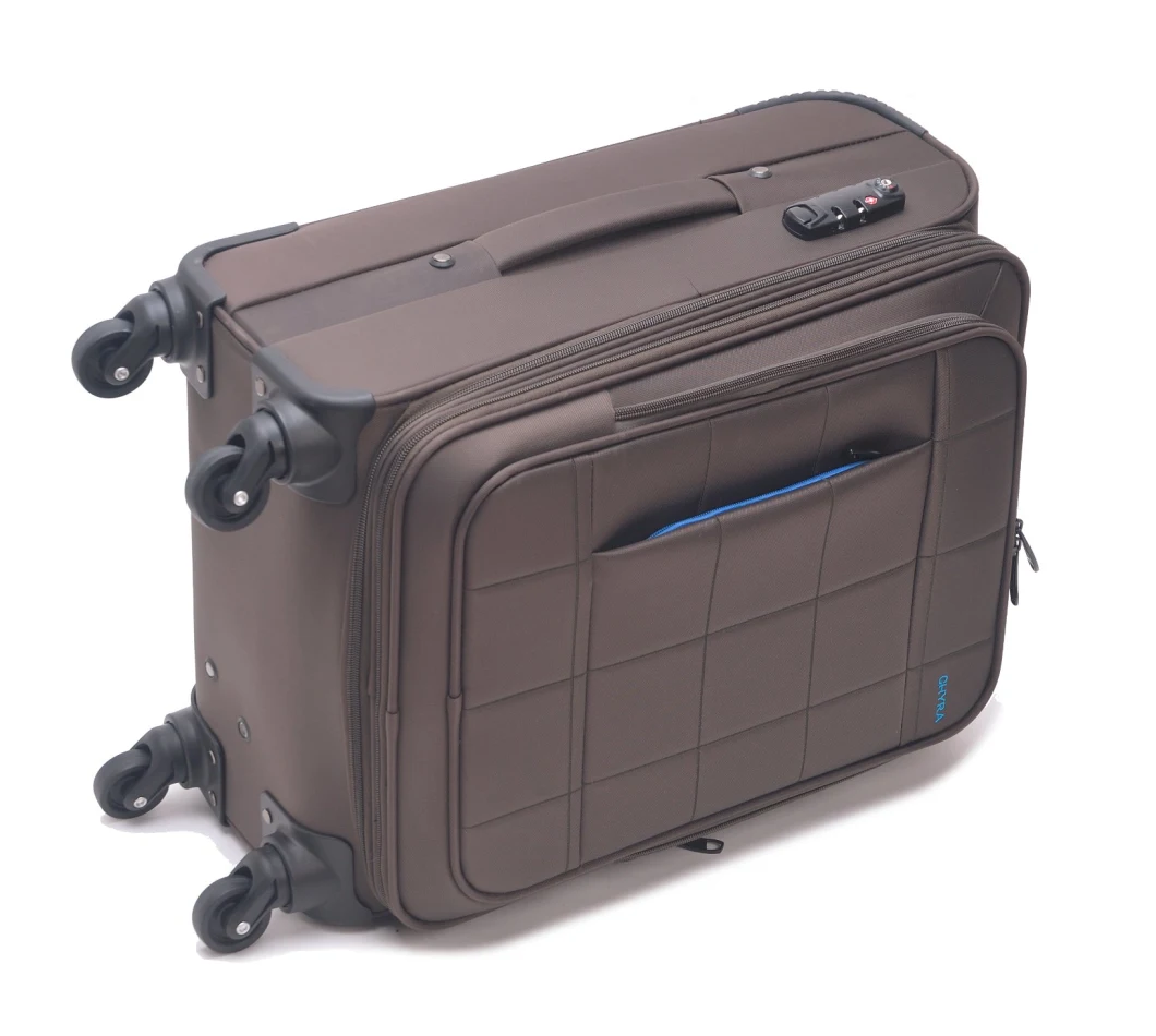 Good Quality Trolley Luggage Travel Luggage Soft Luggage with Tsa Lock