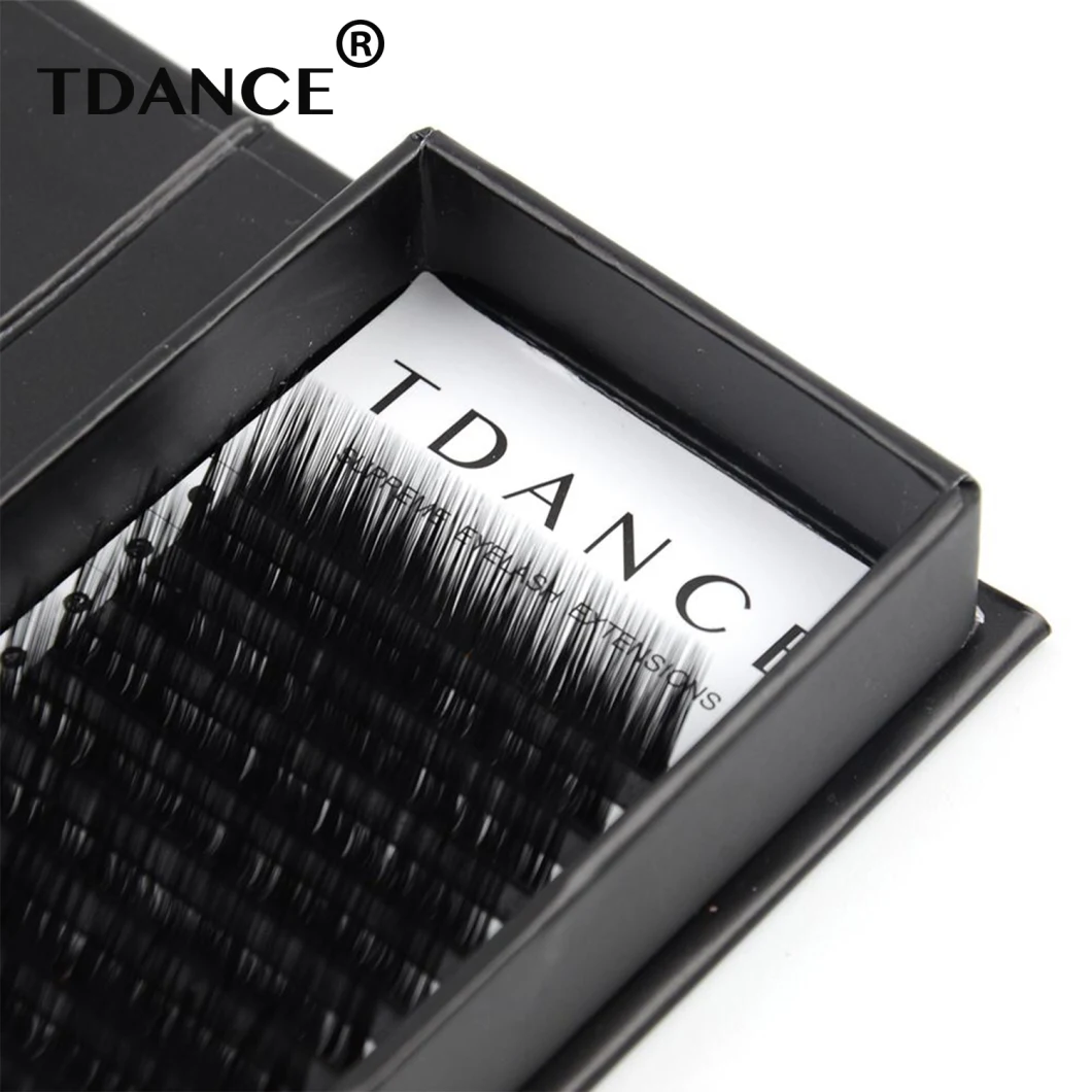 Private Label Removable Cards Magnetic Box Mink Individual Lashes Volume Eyelash Extension