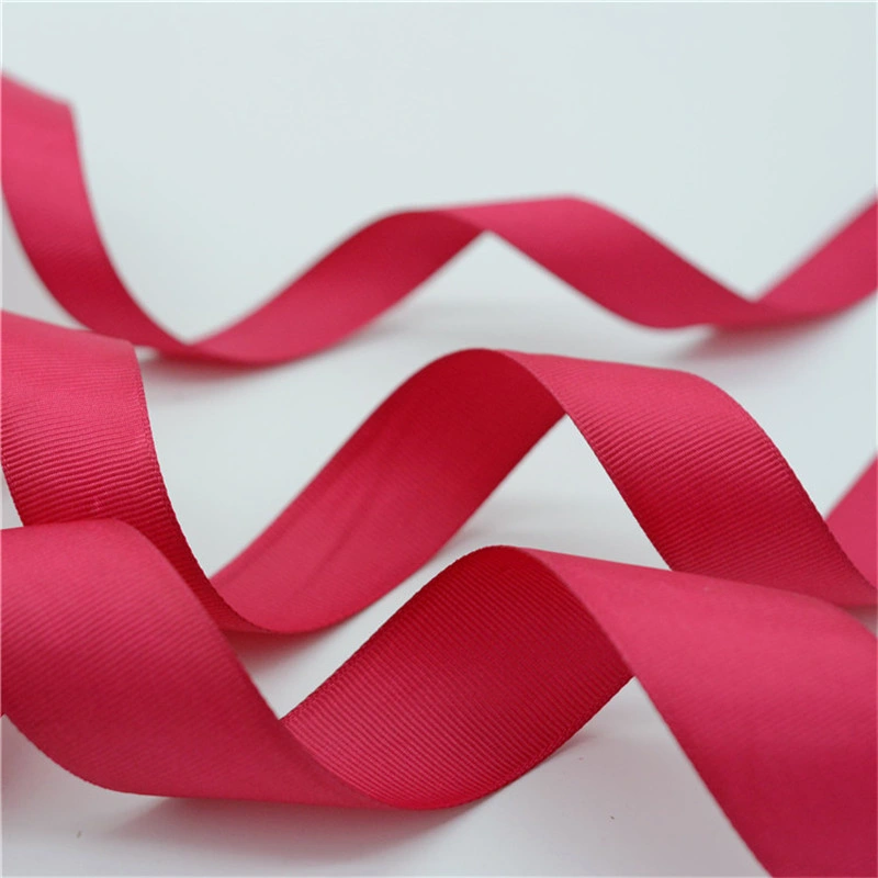 Free Sample Ribbon Natural Ribbon Hair Bow Custom Black Christmas Ribbon for 196 Color