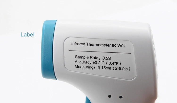 Digital Non-Contact IR Infrared Thermometer Gun Temperature Measuring Gun with Fever Indicator