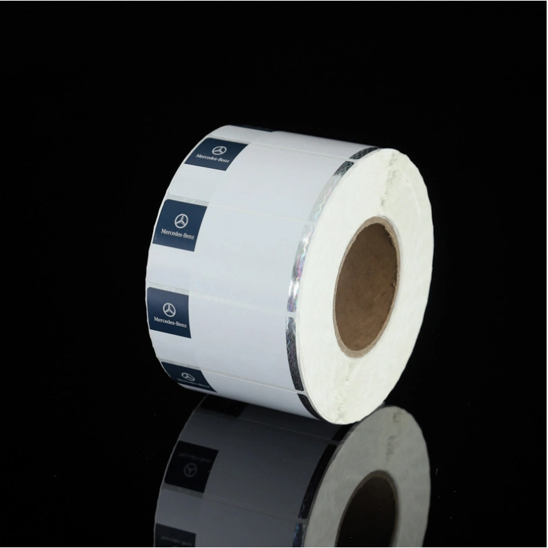 Customized Laser Film Roll Stickers Hot Stamping Paper Advertising Trademark Stickers Customized Anti-Counterfeiting Labels