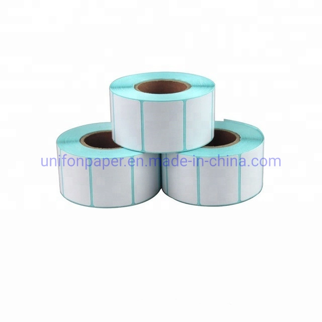 Whole Sale Adhesive Direct Thermal Transfer Label Roll Printing, Printable Zebra Direct Thermal Label Sticker Roll