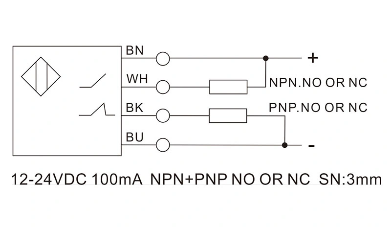 NPN+PNP Metal Labels Clear Labels Opaque Labels Detection Label Sensor