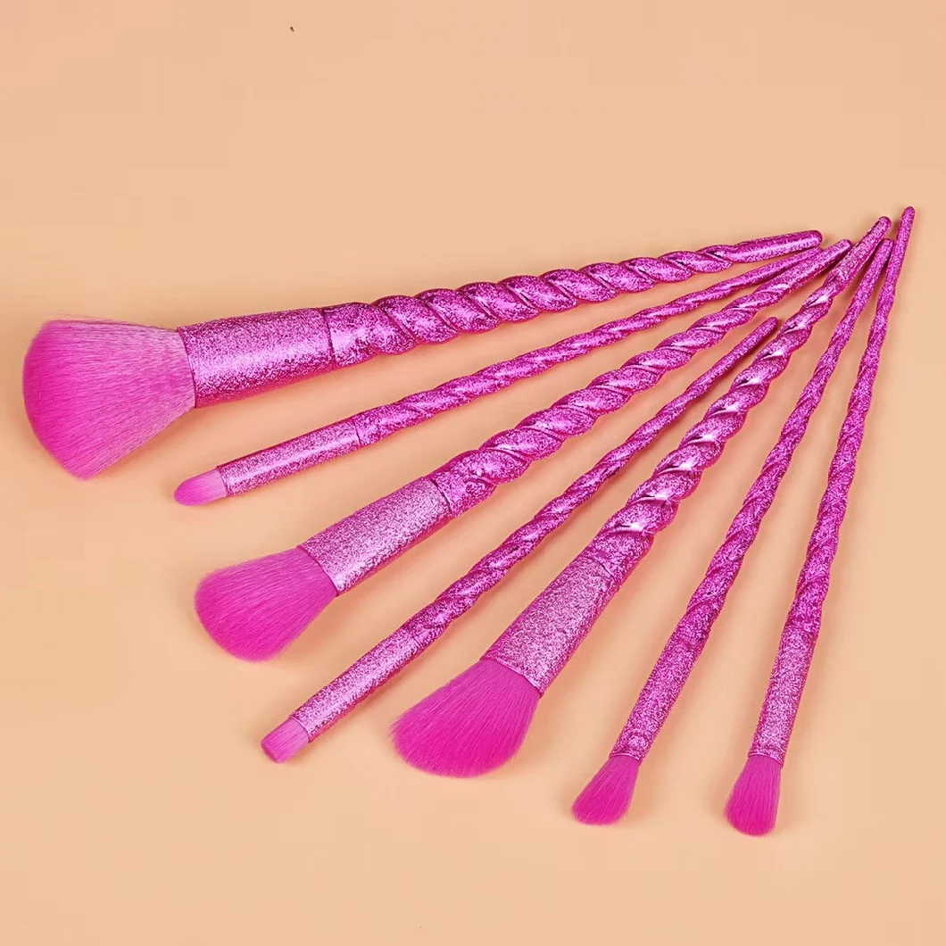 2020 New Style High Quality Private Label Cosmetic 7PCS Cosmetic Makeup Brushes