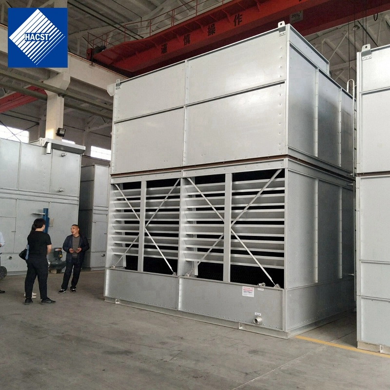 China Cold Chain Refrigeration System Coil and Plate Type Ammonia Evaporative Condenser