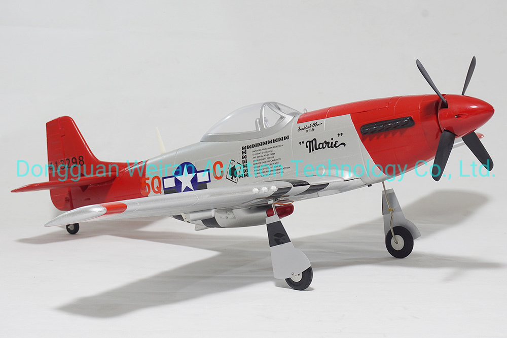 P51-Red RC Airplane Hot RC Plane Foam Model Plane From China