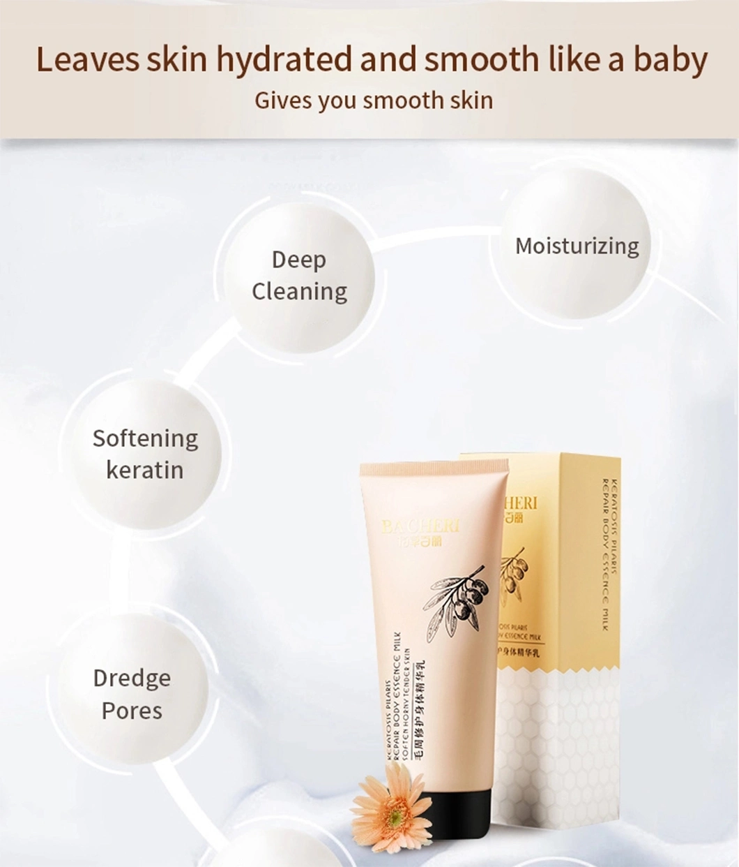 Private Label Lotion Skin Care Body Lotion Cream for Skin Whitening