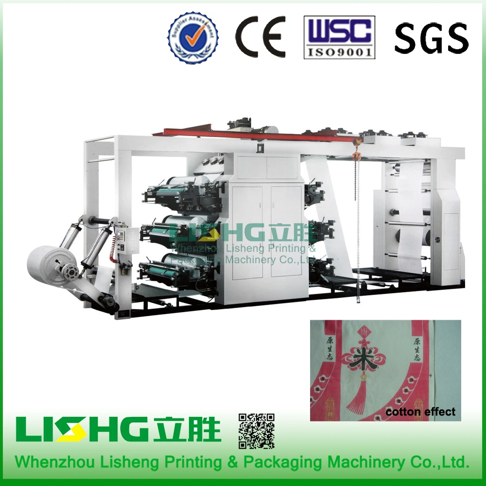 Six Color PP Woven Double Side Printing Flexographic Printing Machinery