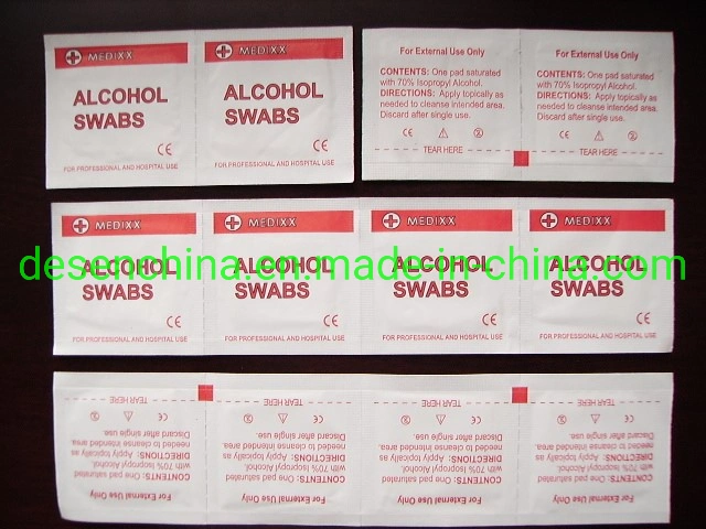 Alcohol Prep Pad Alcohol Swab Alcohol Wipes Wet Tissue Machine (DS-66)