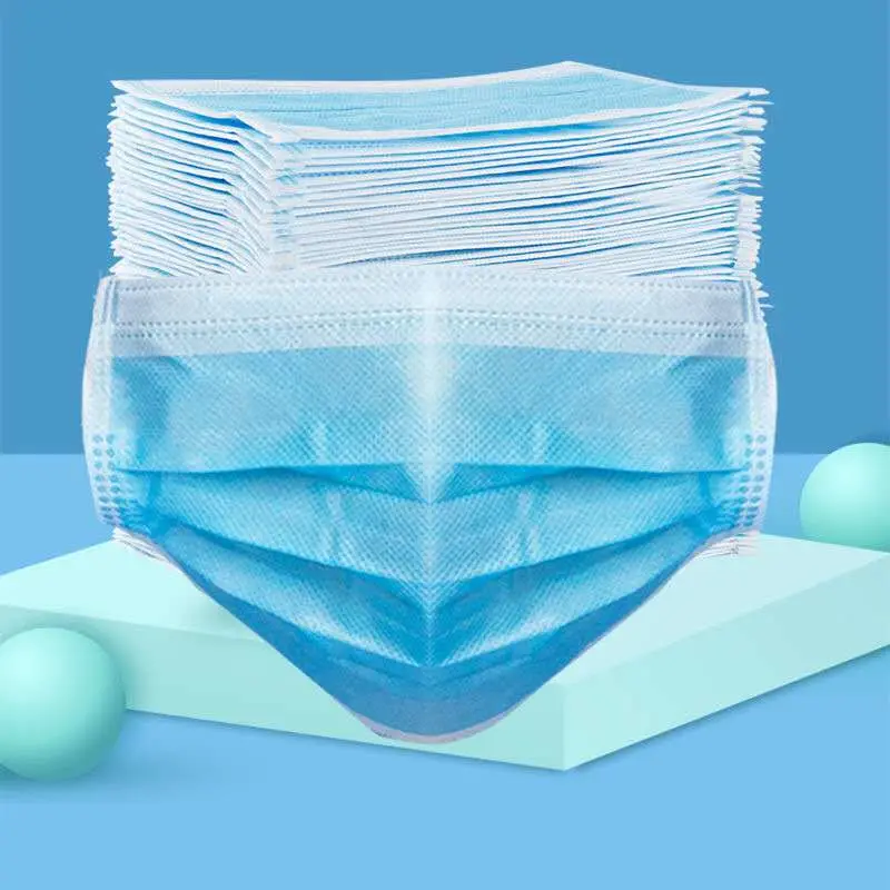 Water-Proof and Dust-Proof Mask 2ply - 3ply Non Woven /Melt Blown Face Mask