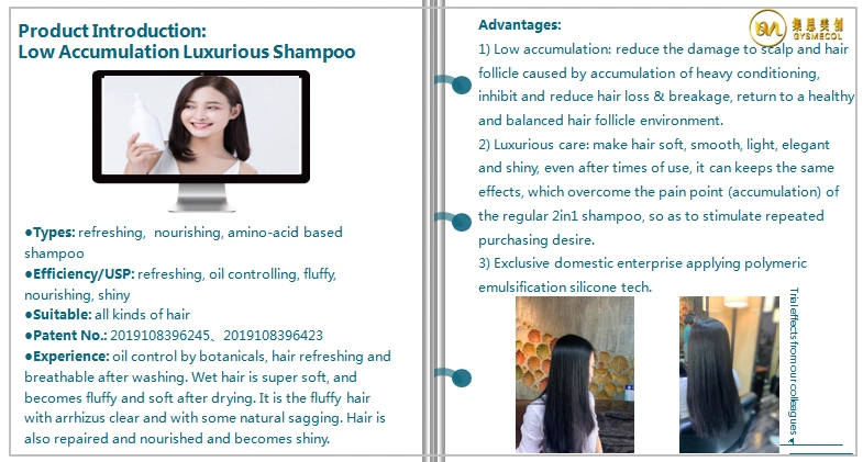 Private Label Hair Care Clarifying Shampoo for Dry Hair Care
