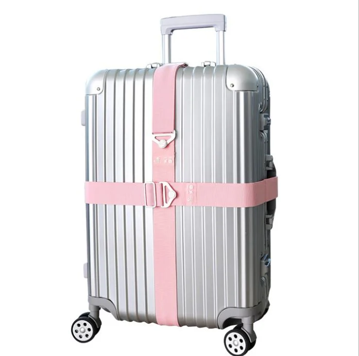 Elastic Band Tied with Suitcase Luggage Packed with Luggage Accessories Creative Luggage Suitcase with Luggage Strap