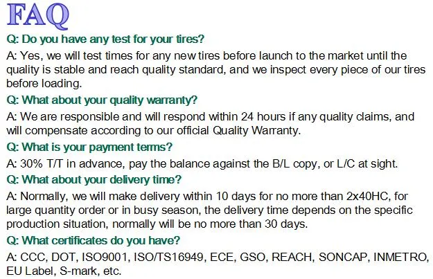 205/45zrf17 Run Flat Tires/Passenger Car Tires/Car Tires with DOT/ECE/Gso/EU Label