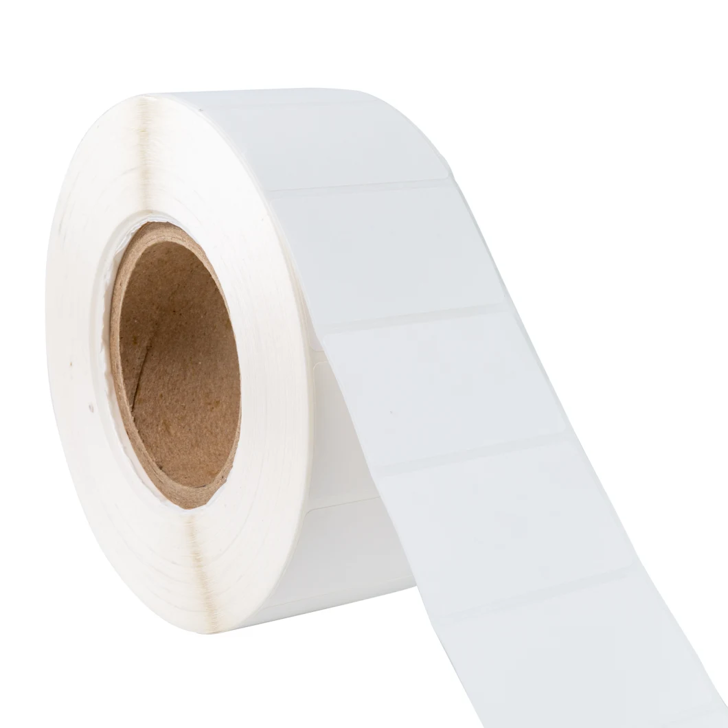 Blank Self Adhesive Direct Thermal Roll Logistics Package Printing Sticker Label
