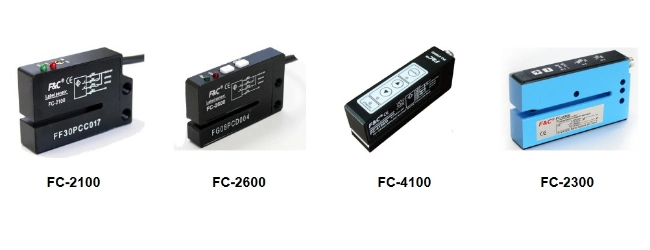 Packaging Automats Application Transparent Label Detecting FC-2300 Ultrasonic Label Sensor