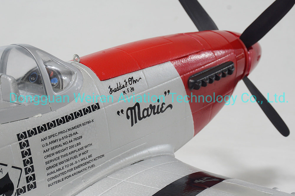 P51-Red RC Airplane Hot RC Plane Foam Model Plane From China