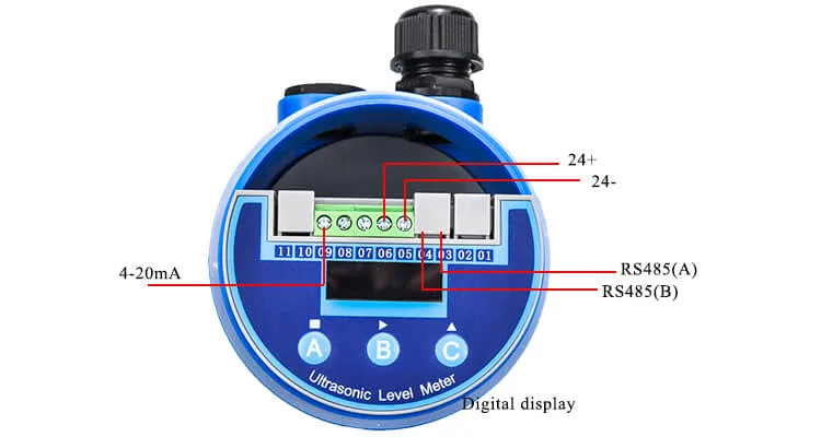 Water Pump Alarm Controller Ultrasonic Water Level Indicator Tank
