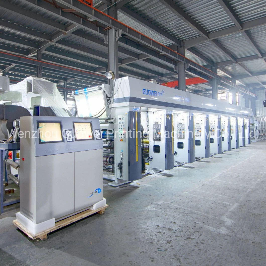 Auto Medium-Speed Paper Label Gravure Printing Machines