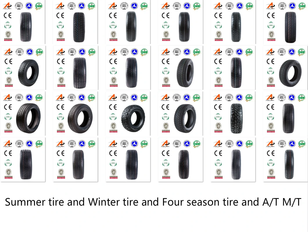 High Quality Car Tire/Tyre/Tires/Tyres with DOT ECE Label Certificate 185/70r14 205/55r16