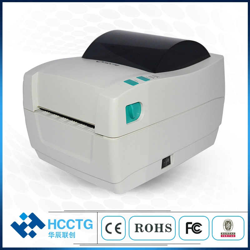 4'' Size RS232 USB LAN Desktop Thermal Barcode Label Printer Hcc-Tl51