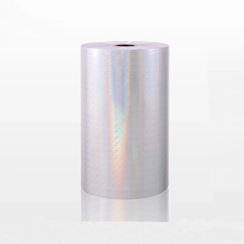 Best Quality Pet Hologram Film Pet Metallized Holographic Film Pet Colour Seamless Metallized Opaque Holographic Foil and Transfer Film for Packaging Material