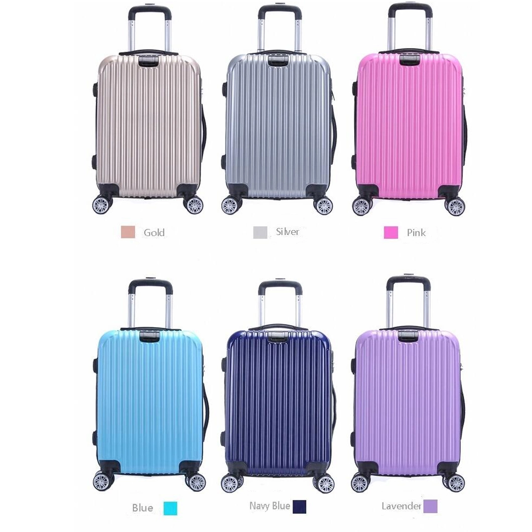 New PC Flight Travel Case Trolley Luggage Bag