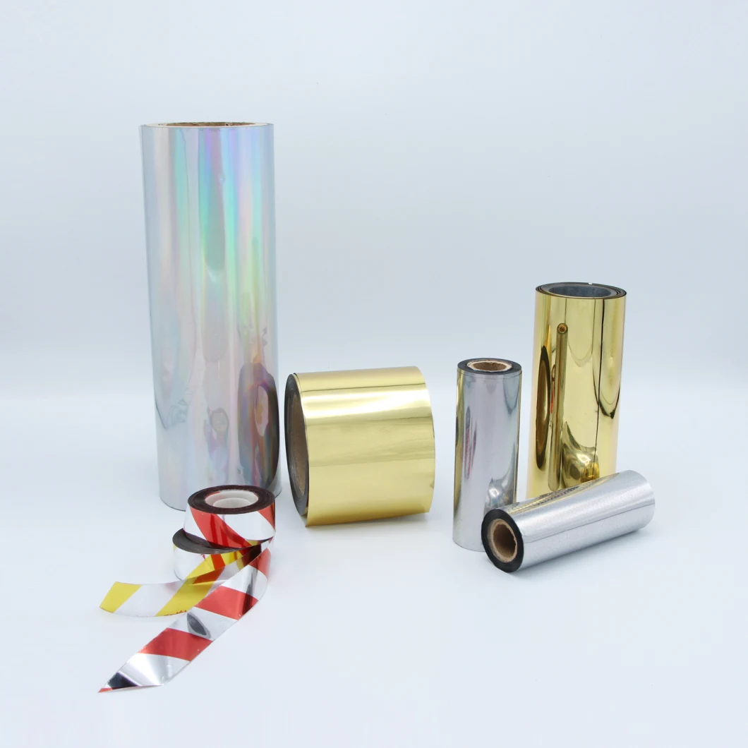 Film Holographic Hot Metallic Transparent Polyester Film for Holographic Stamping