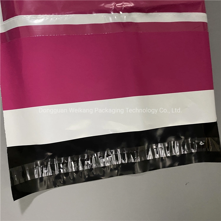 Wholesale Tear Proof Shipping Package Custom Design Printed Mailing Bag Pink Poly Mailer