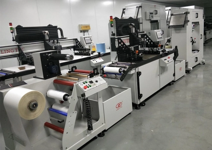 Automatic Roll to Roll Silk Screen Printing Machine for Label