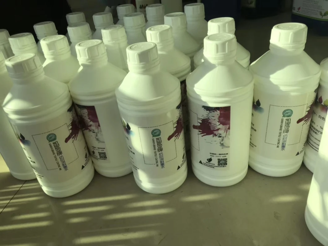 DTG Digital T-Shirts Printing White Water Based Pigment Ink for Inkjet Printer