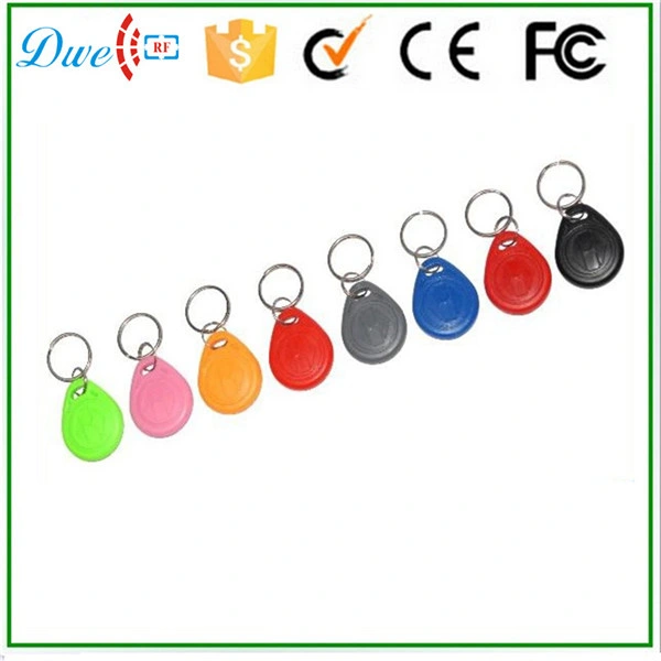 New Arrival Colorful 125kHz Em4100 Keyfob RFID Key Card Tag for Door Access Control System