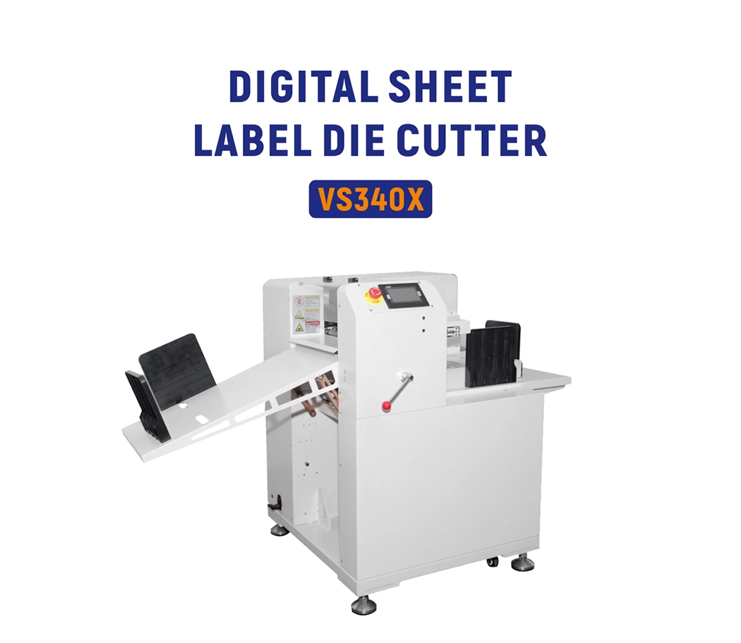 Vicut A3+ A3 A4 Sheet Digital Sticker Cutter/Adhesive Sticker Sheet Label Die Cutting Machine Vs340X