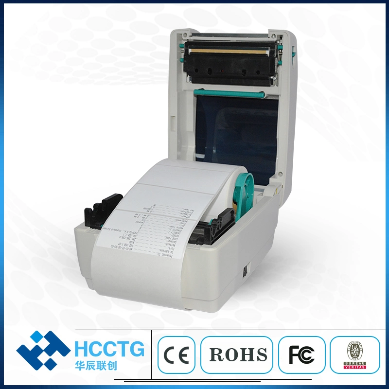 4'' Size RS232 USB LAN Desktop Thermal Barcode Label Printer Hcc-Tl51