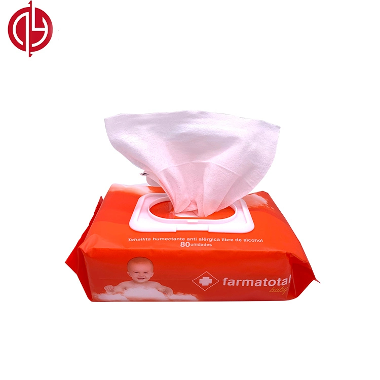 Private Label Skin Wet Wipes Cleaning Soft Towel Wet Wipes