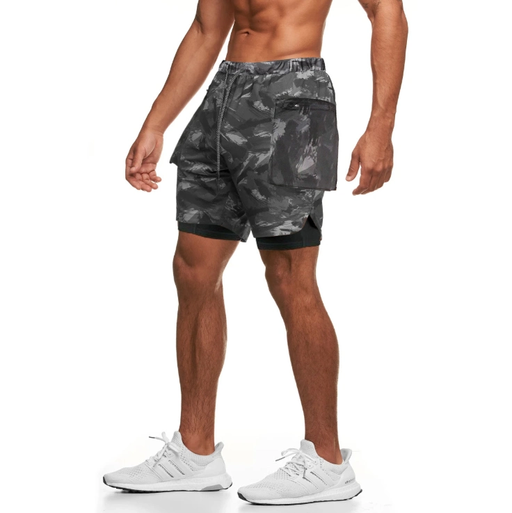 Men's Quick Dry Fitness Drying Oversized Short Polyester Shorts