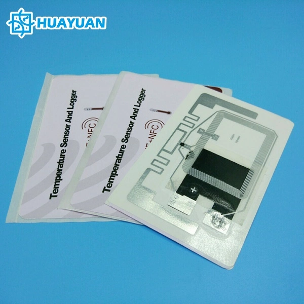 20K Cold Chain Logistic Tracking combine UHF NFC RFID Temperature logger Label Tag
