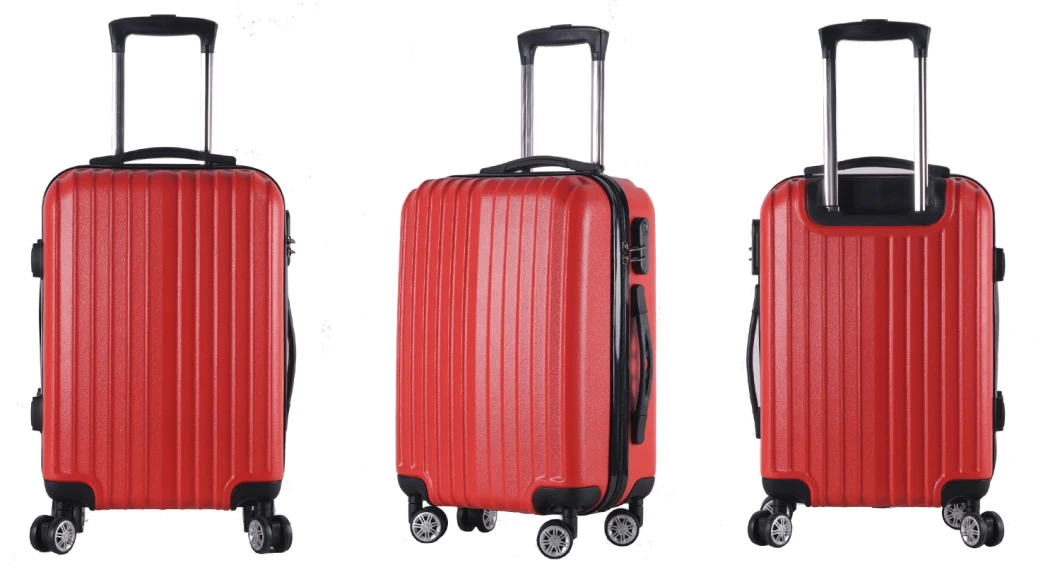 Morden Design ABS Trolley Luggage Scratch Proof Luggage Set