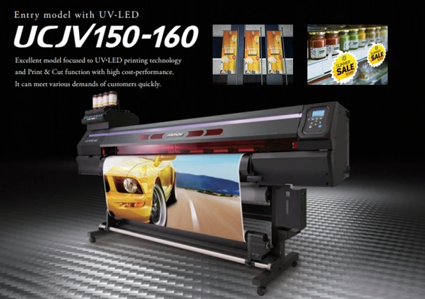 Mimaki Ucjv150-160 UV Inkjet Printer and Cutter