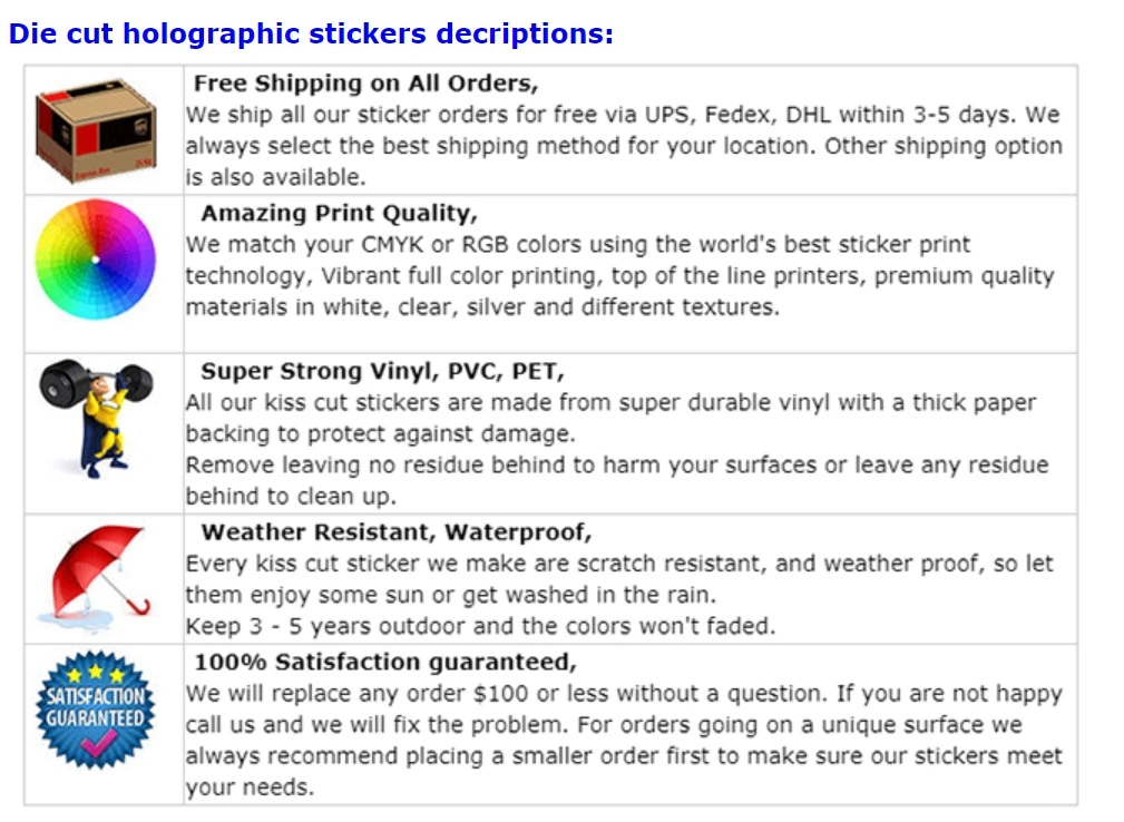 Custom Text Tamper Evident Hologram Label Laser Printable Permanent Sticker Self Adhesive Hologram Label