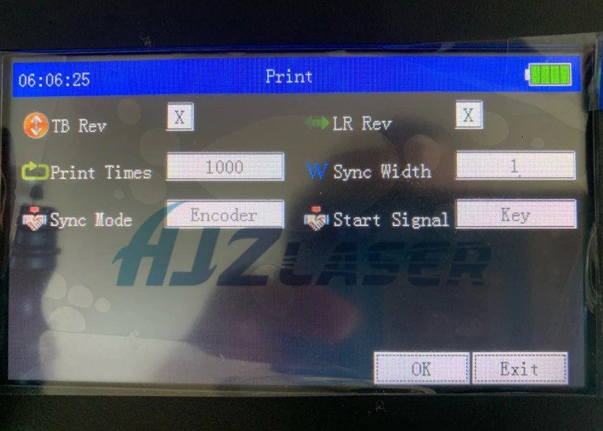 Tij Inkjet Printer for Label Printer and Color Sticker Coding