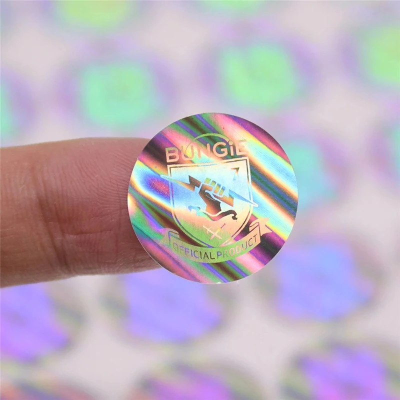 Secure Packaging Label/ Shining 3D Hologram Label / Adhesive Hologram Sticker