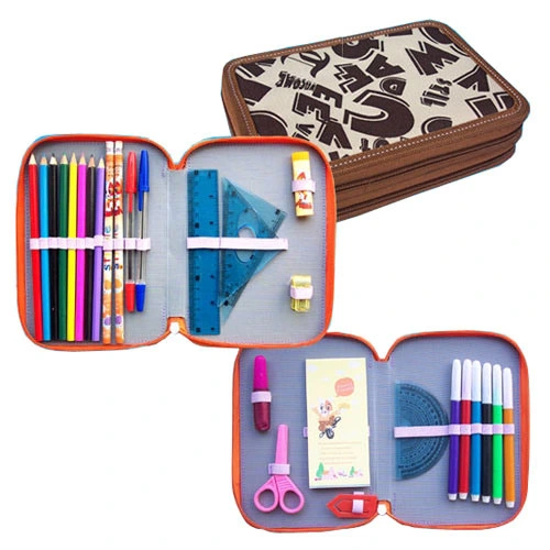 Pencil, Ruler, Eraser, Stationery Bag Stationery Set